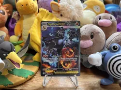 Mega Charizard X EX. 125/94 Phantasmal Flames. Pokemon card. M/NM (Pack Fresh) - Image 1