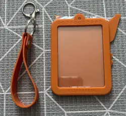 Flareon Pokemon Card Case Holder Keyring Charm Chinese Promo New Unused - Image 2