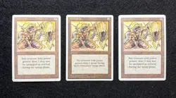 Meekstone (x3) - Revised and 4th Edition MTG Magic the Gathering - LP - Image 1