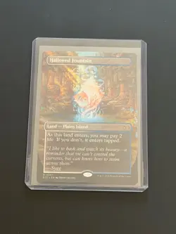 Hallowed Fountain (Borderless) [Lorwyn Eclipsed] Near Mint - Image 1