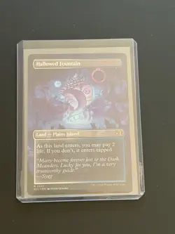 Hallowed Fountain (Borderless) [Lorwyn Eclipsed] Near Mint - Image 2