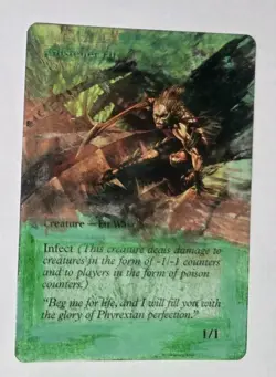 Glistener Elf 1x MtG New Phyrexia ALTERED - Image 1