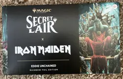 MTG Secret Lair x Iron Maiden: Eddie Unchained | RAINBOW FOIL EDITION | SEALED - Image 1