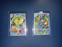 Pokemon Phantasmal Flames Full Art Lot Ambipom & Ludicolo - Image 1