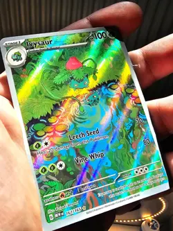 Pokemon 151 - Bulbasaur 166/165, Ivysaur 167/165 & Venusaur ex 198/165 English - Image 3