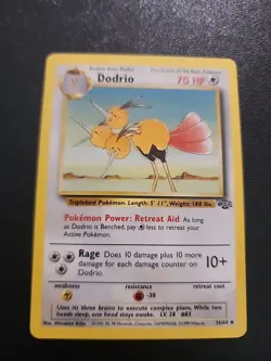 Dodrio - 34/64 - Jungle Set - Unlimited - Uncommon - Pokemon - WOTC - NM Vintage - Image 1