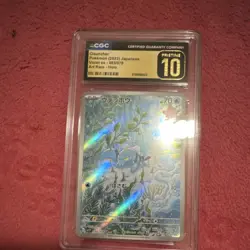 The Pokemon Company Clauncher Art Rare Holo 083/078 Violet ex CGC Pristine 10 - Image 1
