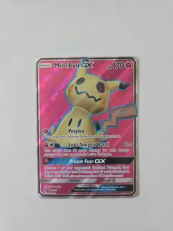 Mimikyu GX 206/214 Pokemon Lost Thunder Ultra Rare NM - Image 2