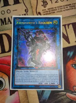 YuGiOh! - Fiendsmith's Requiem MP25-EN089 Prismatic Secret Rare 1st Edition NM - Image 1