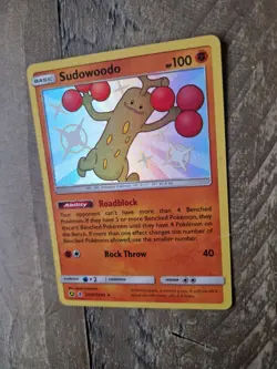 Pokemon sudowoodo - SV20/SV94 Hidden Fates Shiny Vault Mint - Image 2