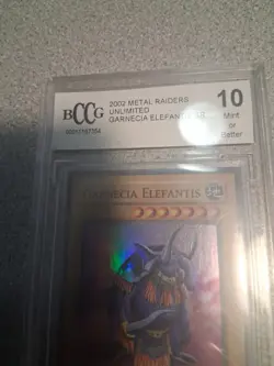 Garnecia Elefantis 2002 YuGiOh! Metal Raiders Unlimited (SR) #MRD-125 BCCG 10 - Image 2