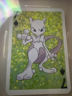 1999 Mewtwo CGC Pristine 10 BICYCLE POKEMON MINI PLAYING CARDS GREEN DECK - Image 2