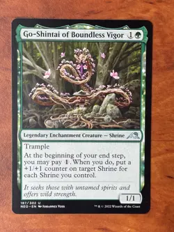 Go-Shintai of Boundless Vigor MTG Magic the Gathering Card NM Near Mint NEO - Image 1