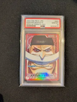 PSA 10 Edward Newgate OP02 Alt Art One Piece Card Japanese Whitebeard #001 - Image 1