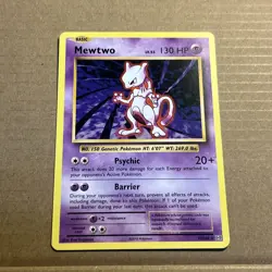 Pokemon Mewtwo TCG Evolutions Rare Card 51/108 Regular NM Condition - Image 1