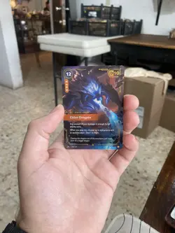 Riftbound, Unleashed Elder Dragon Unit Card 118/219 English 12/10 - Image 1