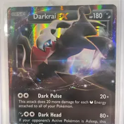 Darkrai EX 74/122 Breakpoint Holo Lightly Played Card Condition Al Around - Image 3