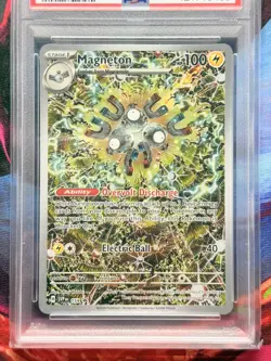#159 Magneton PSA 9 SV Surging Sparks Elite Trainer Box Promo Pokemon Card - Image 4