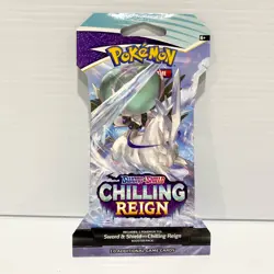 1x Sealed Pokemon TCG Card Chilling Reign Sleeved Booster Pack - Sword & Shield - Image 1