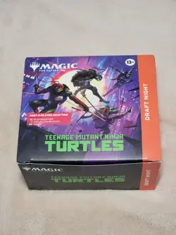 MTG Teenage Mutant Ninja Turtles Draft Night Box Magic the Gathering NEW - Image 1
