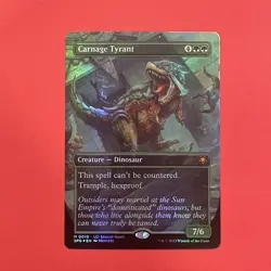Carnage Tyrant (Borderless) Special Guests Foil - Image 1