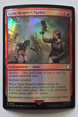 Grim Reaper's Sprint Universes Beyond: Fallout Foil - Image 1