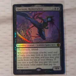 Wizards of the Coast MTG Gwenom, Remorseless Marvel's Spider-Man Mythic Foil ENG - Image 1