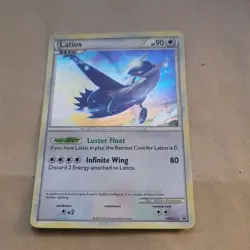 POKEMON PROMO CARD - LATIOS HGSS11 (HOLOFOIL) - RARE EX/NM - Image 1
