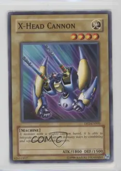 X-Head Cannon Unlimited YuGiOh Chazz Princeton Duelist Pack #DP2-EN005 2006 READ - Image 1