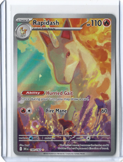 Rapidash 189/182 (NM) - SV10: Destined Rivals - Illustration Rare - Pokemon TCG - Image 1