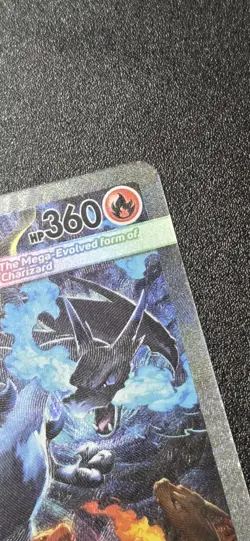 Pokemon Mega Charizard X EX 125/094 Phantasmal Flames Secret Rare Holo - Image 2
