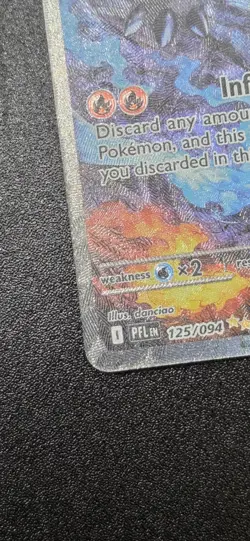 Pokemon Mega Charizard X EX 125/094 Phantasmal Flames Secret Rare Holo - Image 5