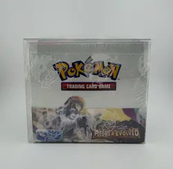 CASE FRESH! - Pokemon Paldea Evolved Booster Box Sealed w/ Semi Rigid Case 820650863493 - Image 1