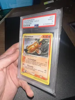 Pokemon Charmeleon EX Dragon Holo Rare #99 PSA 9 Mint - Image 2