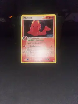 Pokemon TCG Magcargo 41/115 EX Unseen Forces Reverse Holo Uncommon Stamped - Image 2