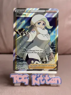 Melony 195/198 Ultra Rare Full Art Trainer Chilling Reign Pokemon - TCGKITTEN - Image 1