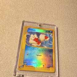Pokemon Goldeen Expedition Base Set Reverse Holo Common 111/165 50 HP - Image 1