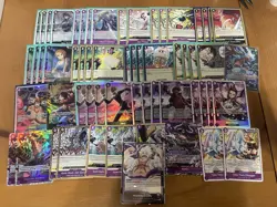One Piece TCG Card Game Collection Lot w/ Foils - Image 2