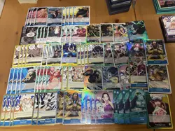 One Piece TCG Card Game Collection Lot w/ Foils - Image 5