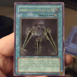 Yugioh Swords of Concealing Light (UTR) FET-EN042 Flaming Eternity 1st Ed. Mint - Image 1