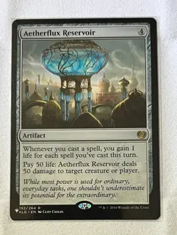 Aetherflux Reservoir The List MTG (#192) NM!! - Image 1