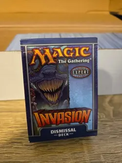 Magic The Gathering INVASION DISMISSAL Deck 2000 Mint Never Used - Image 1