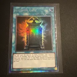 Yugioh Illusion Gate MZMU-EN023 Collector's Rare 1st Ed NM - Image 1