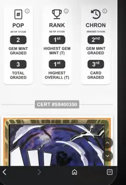 2025 One Piece PRB02 EN Don!! Card Monkey D. Luffy Gold Gear 5 TAG 10 GEM MINT - Image 2