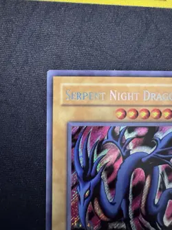Yugioh Serpent Night Dragon SRL-103 Spell Ruler Unlimited Secret Rare Near Mint - Image 2
