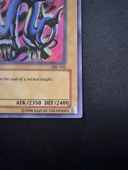 Yugioh Serpent Night Dragon SRL-103 Spell Ruler Unlimited Secret Rare Near Mint - Image 4