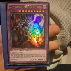 Yugioh Contrast HERO Chaos SDHS-EN041 Ultra Rare NM - Image 1