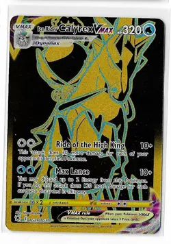 Ice Rider Calyrex VMAX TG29/TG30 Astral Radiance Secret Rare Pokemon TCG Card NM - Image 1