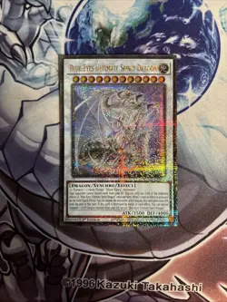 Blue-Eyes Ultimate Spirit Dragon - SDWD-EN043 Quarter Century 1st LP/VLP (WNU) - Image 1