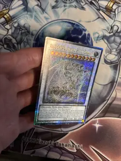Blue-Eyes Ultimate Spirit Dragon - SDWD-EN043 Quarter Century 1st LP/VLP (WNU) - Image 4